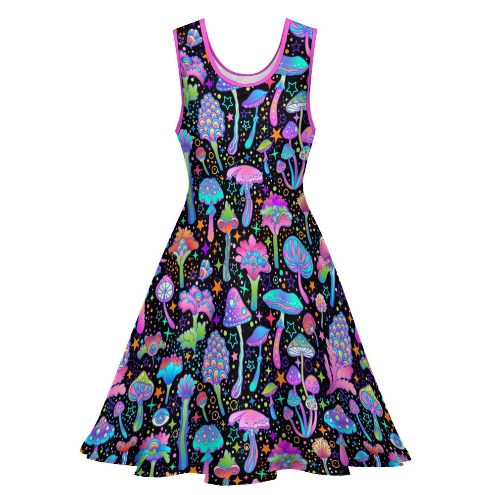 FUNGI FIESTA \\ skater dress