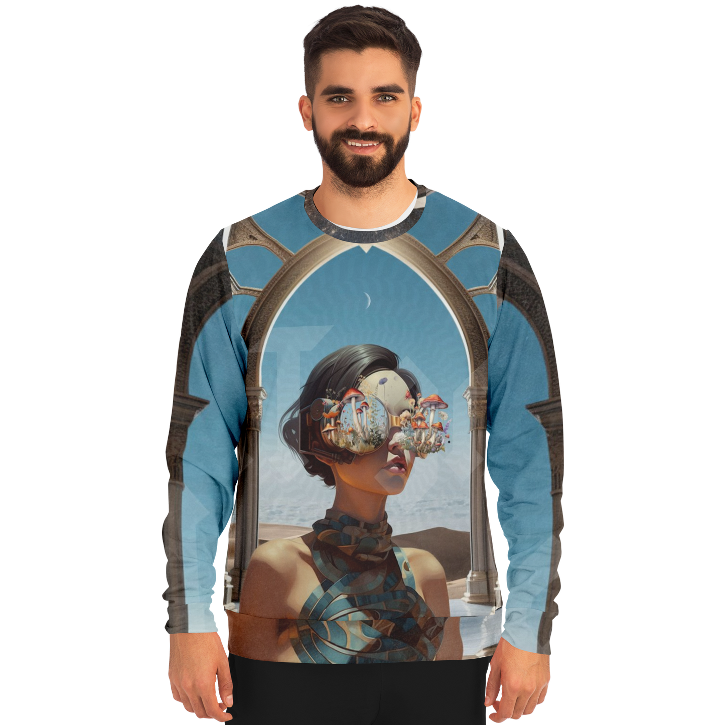 EYE OF THE BEHOLDER \\ athletic sweatshirt