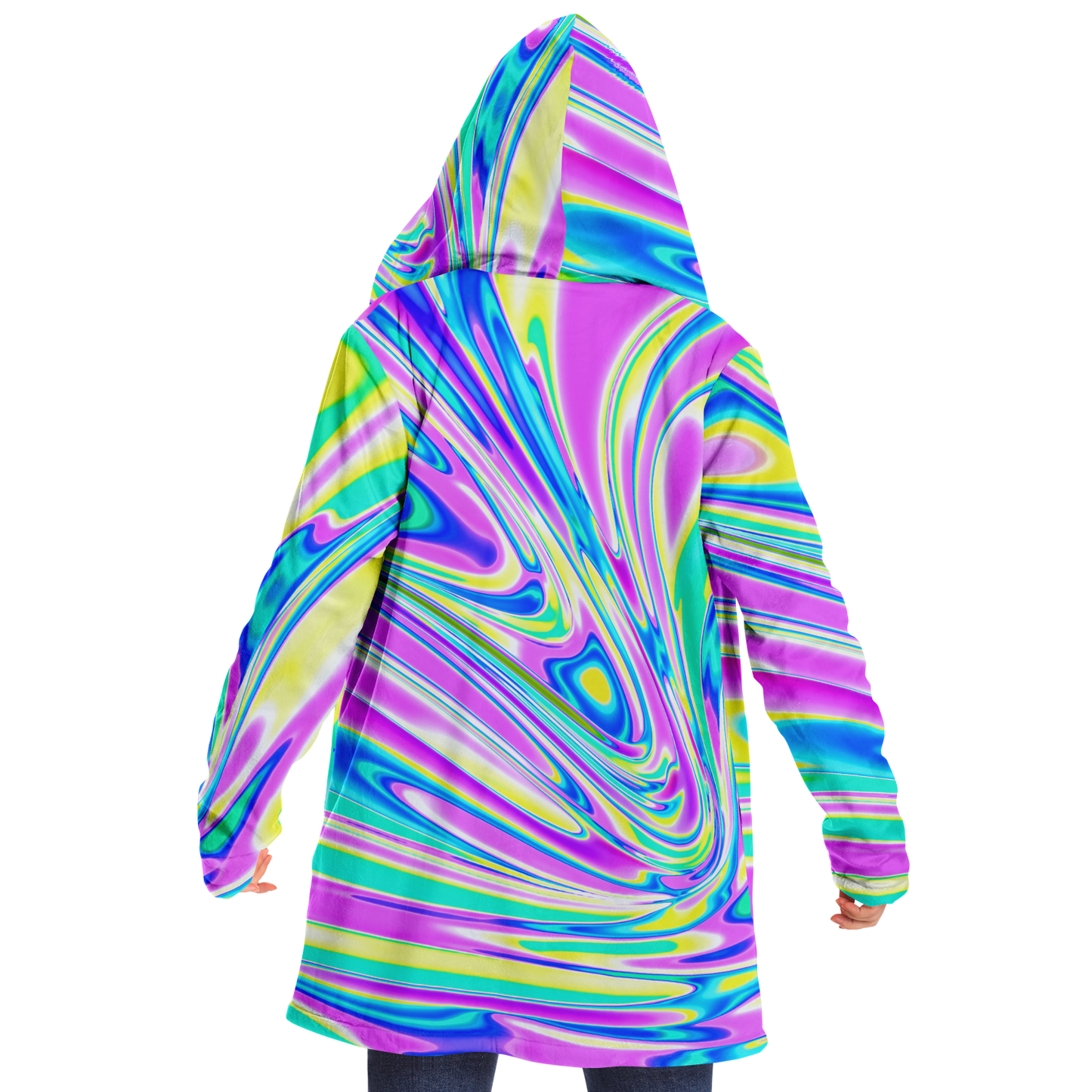 BRAIN BLENDER \\ premium sherpa-lined cloak