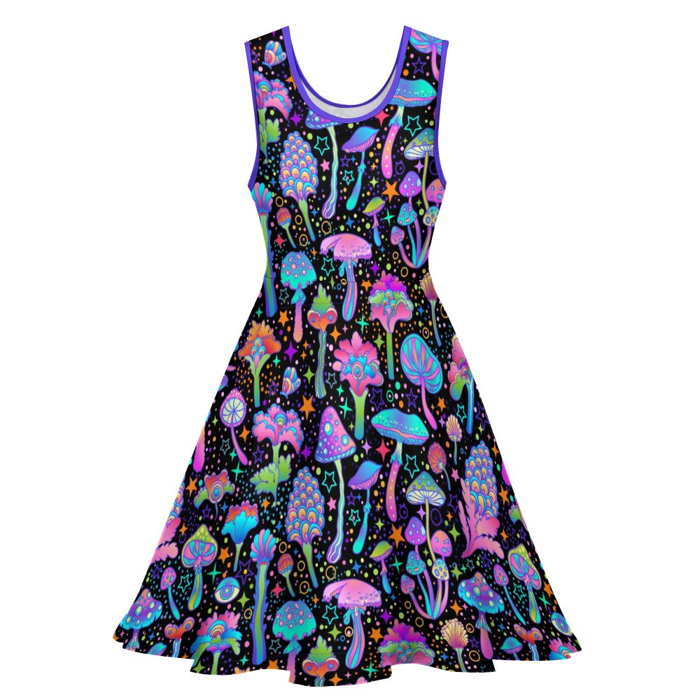 FUNGI FIESTA \\ skater dress