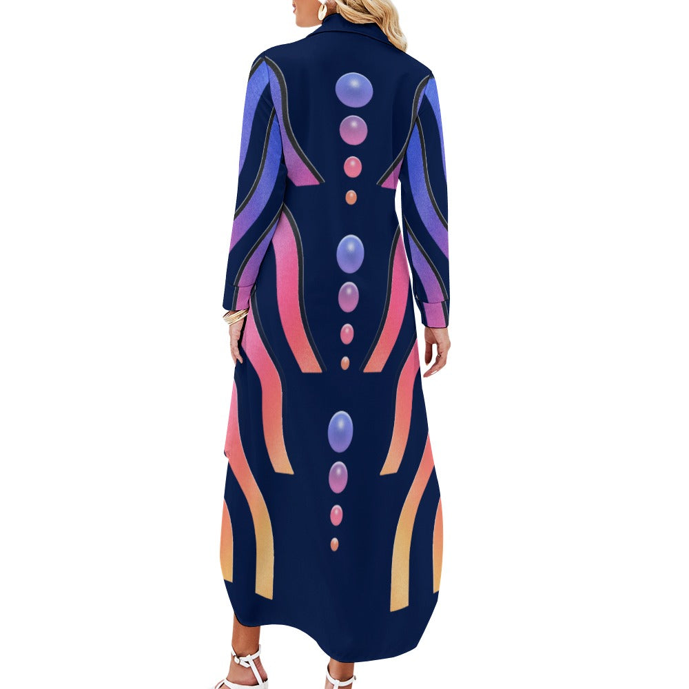 FLOW STATE \\ button-up shirt dress