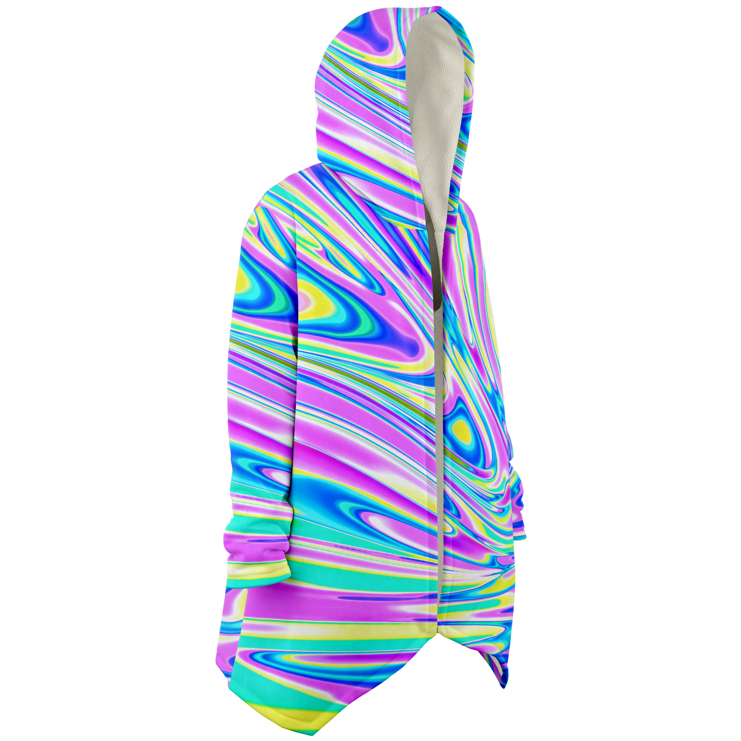 BRAIN BLENDER \\ premium sherpa-lined cloak