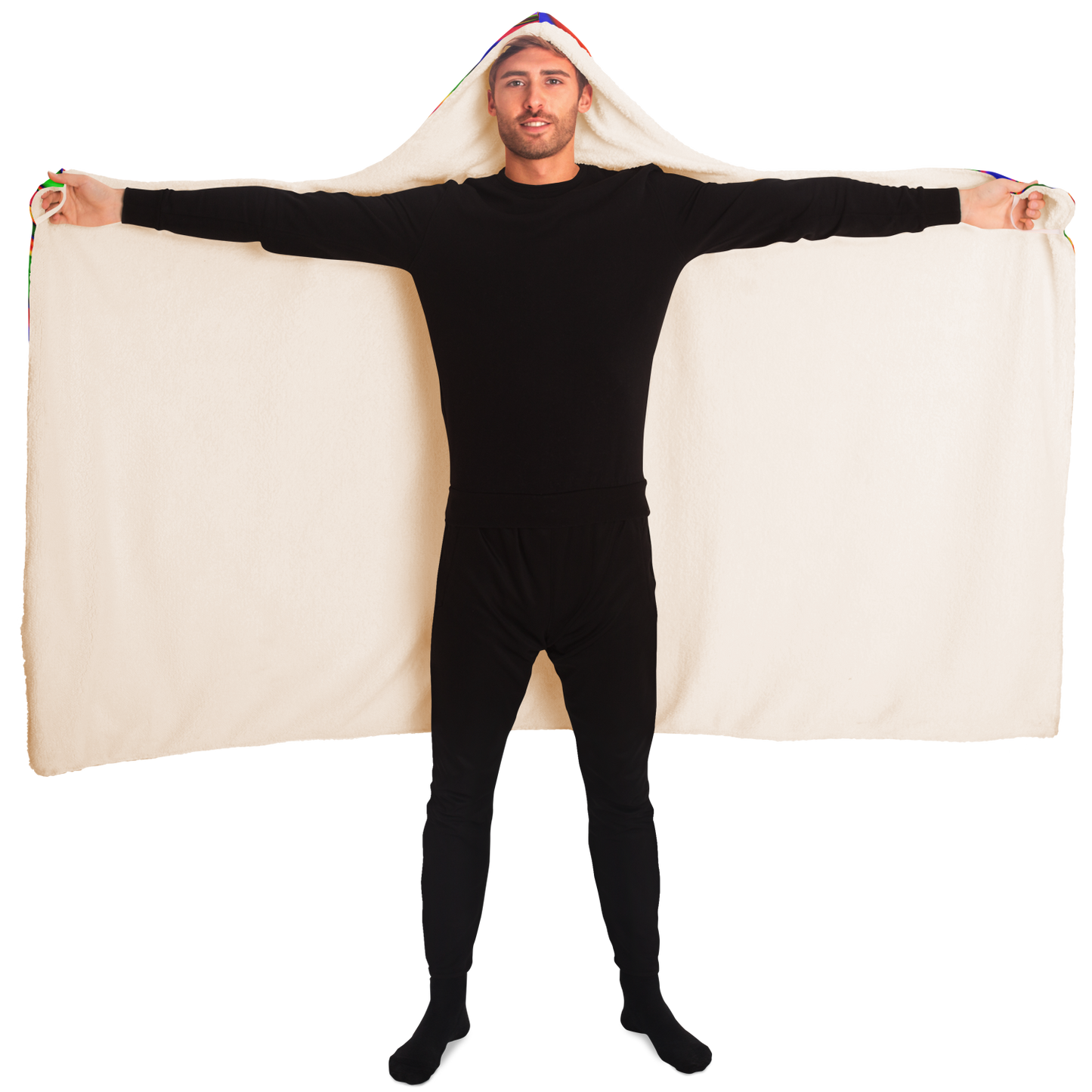 PRIMORDIAL OOZE \\ premium sherpa-lined hooded blanket