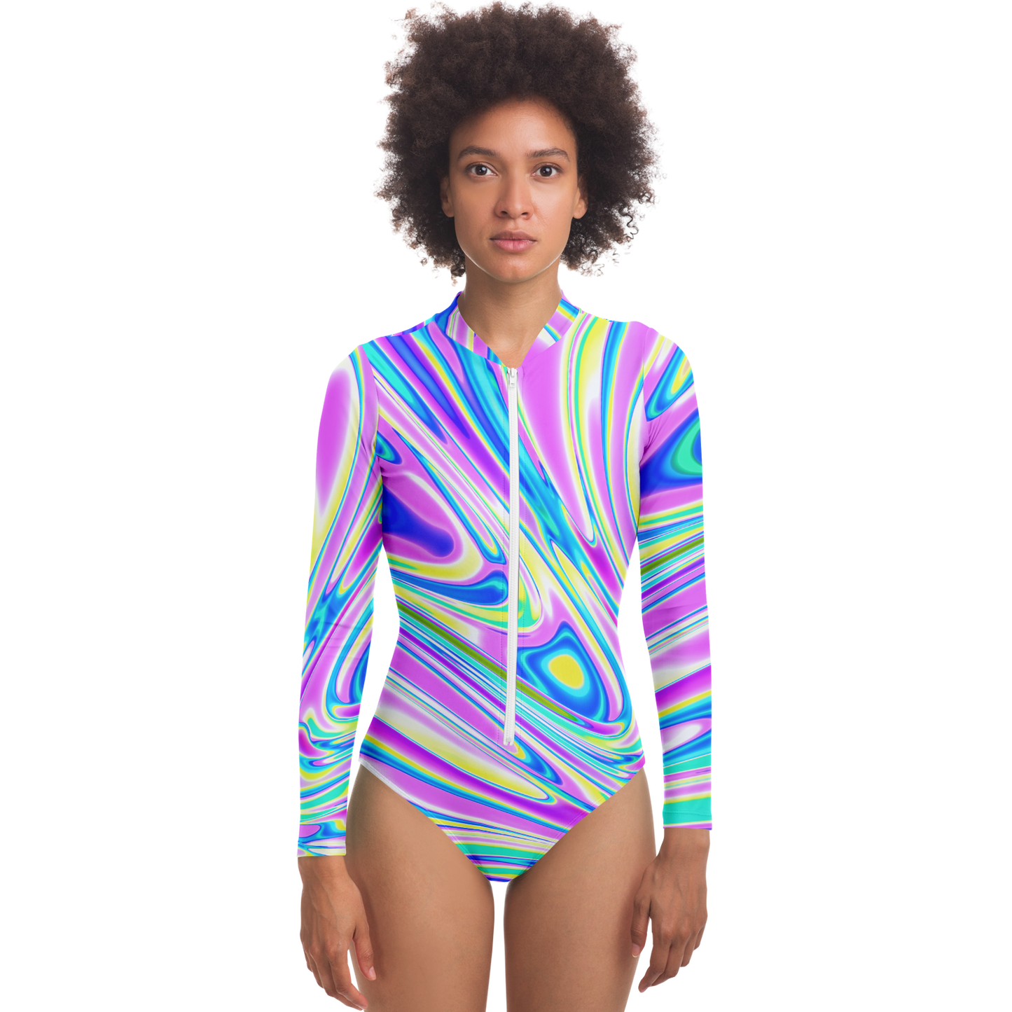 BRAIN BLENDER \\ long-sleeve bodysuit