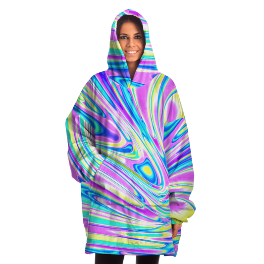 BRAIN BLENDER \\ wearable fuzzy blanket