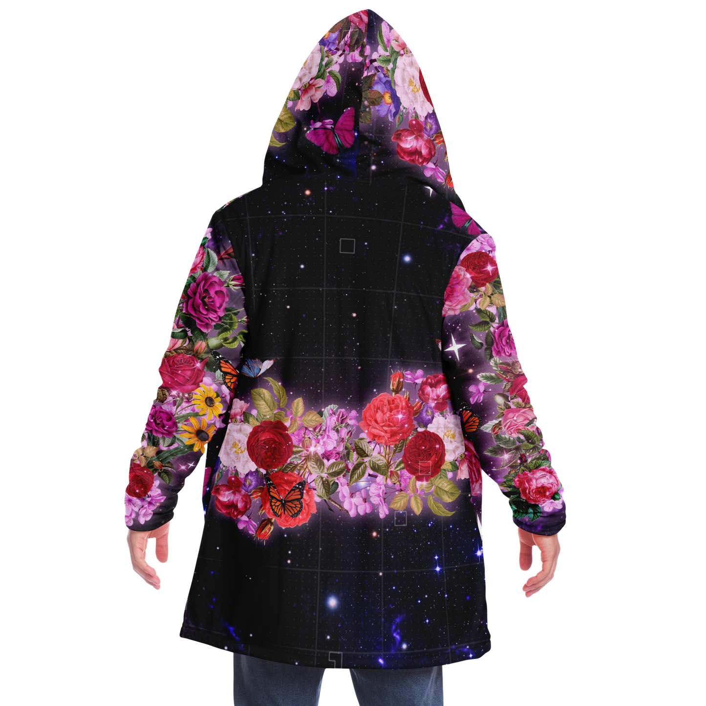 QUANTUM BOTANY \\ premium sherpa-lined rave cloak