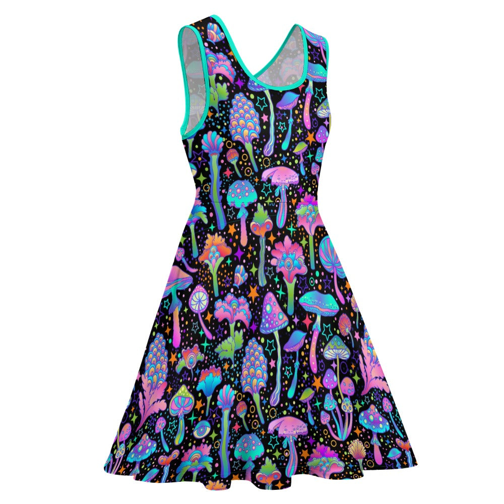 FUNGI FIESTA \\ skater dress