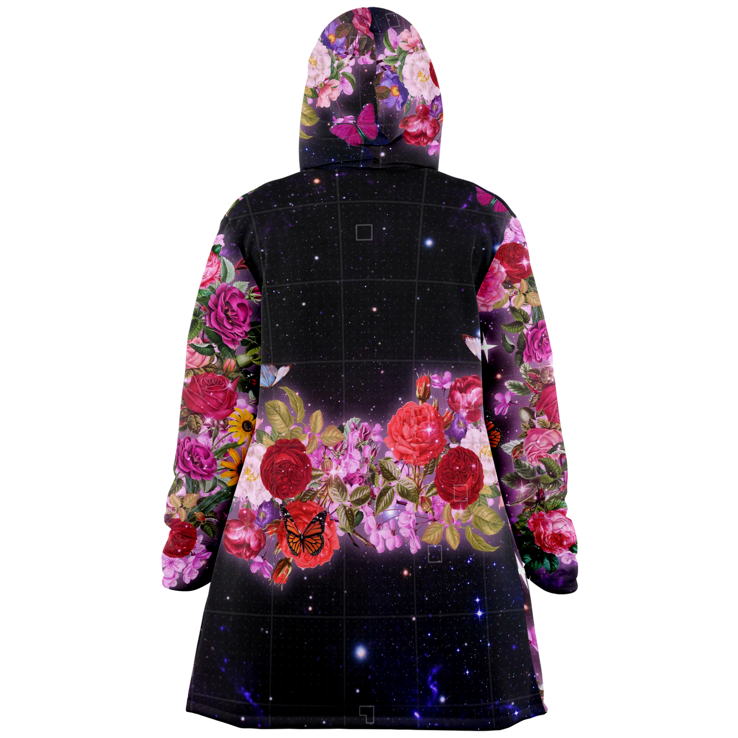 QUANTUM BOTANY \\ premium sherpa-lined rave cloak