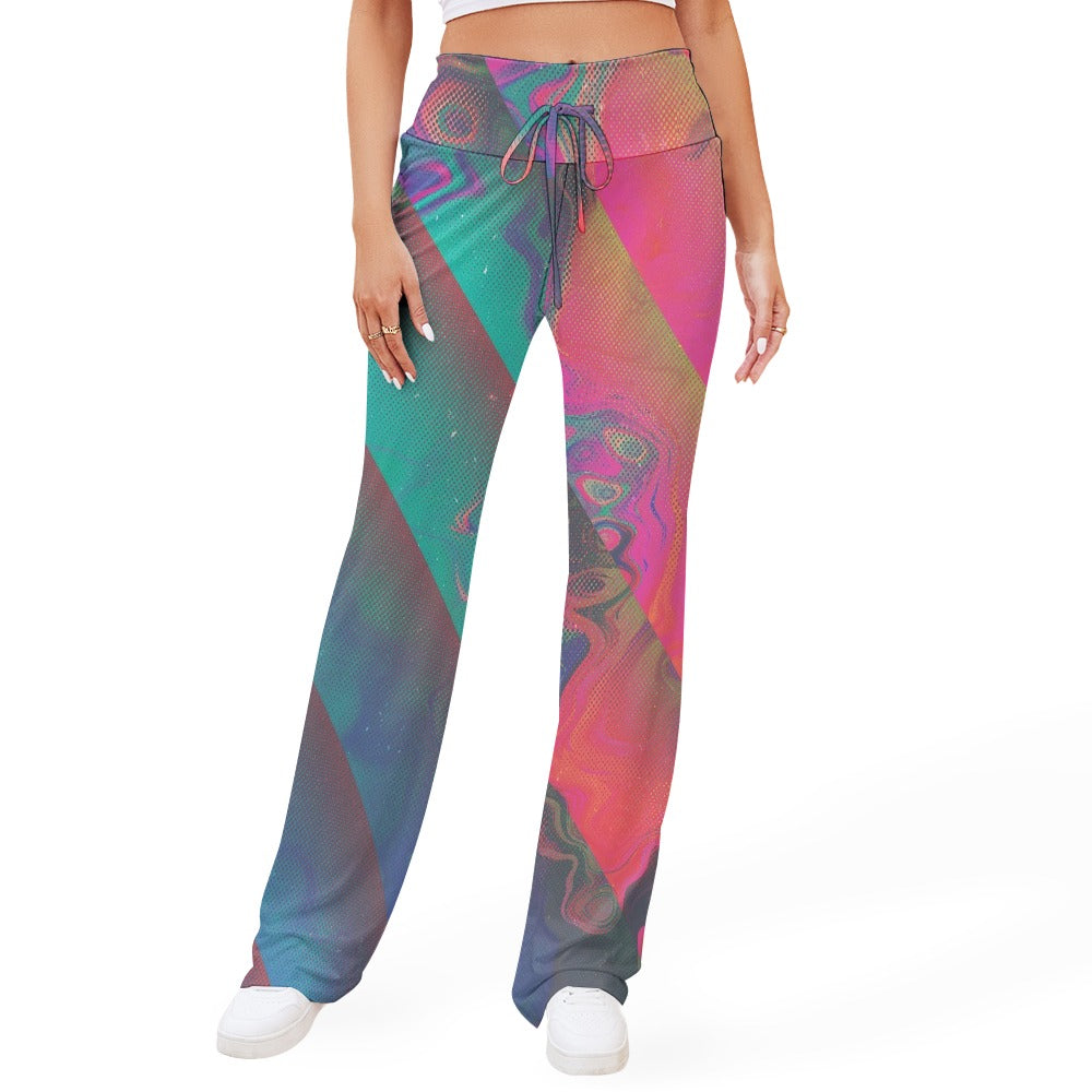 ELECTROPANIC \\ lace-up yoga pants