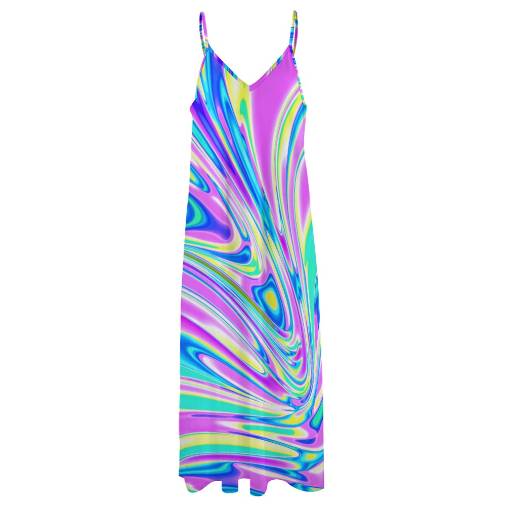 BRAIN BLENDER \\ easy breezy ankle-length dress