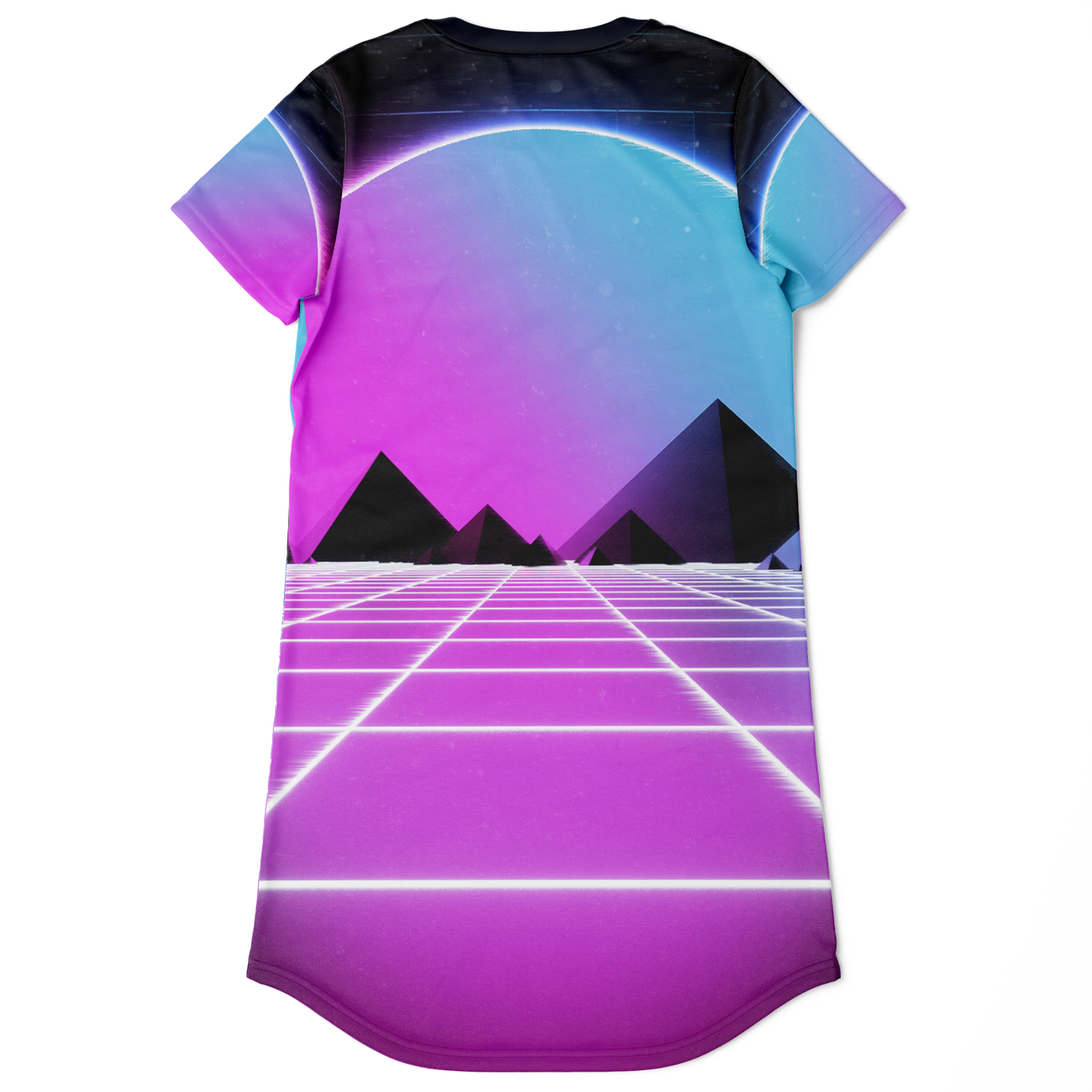 DIGITAL MIRAGE \\ t-shirt dress