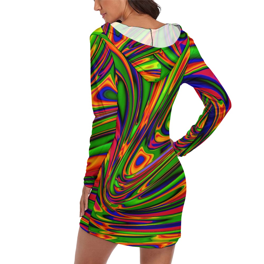 PRIMORDIAL OOZE \\ hooded dress
