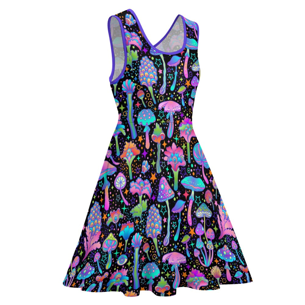 FUNGI FIESTA \\ skater dress