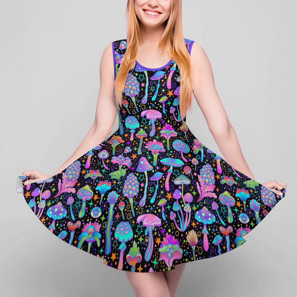 FUNGI FIESTA \\ skater dress