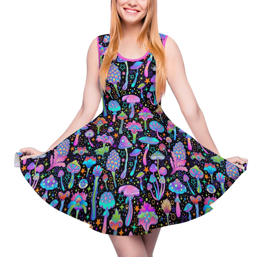 FUNGI FIESTA \\ skater dress