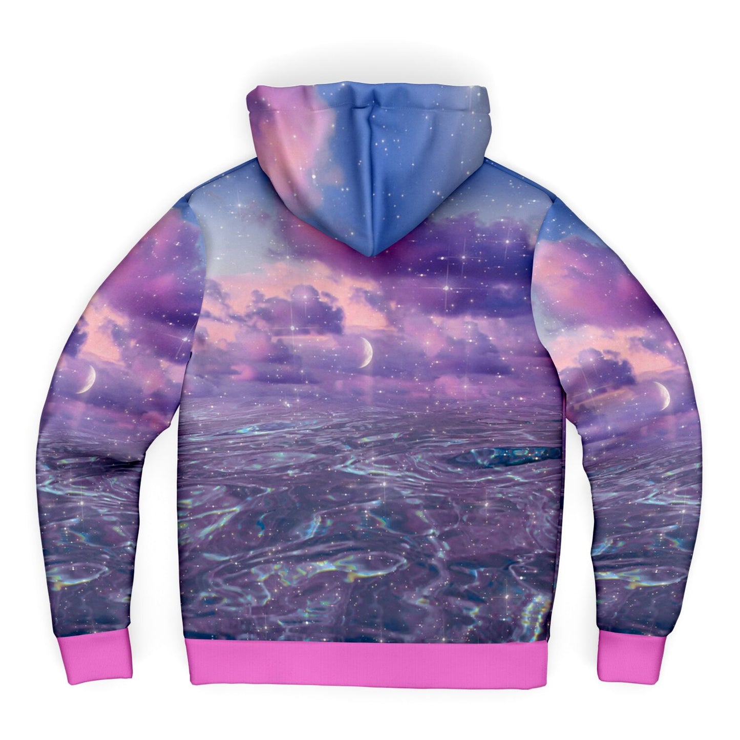 ETHER BEACH \\ sherpa fleece-lined zip hoodie
