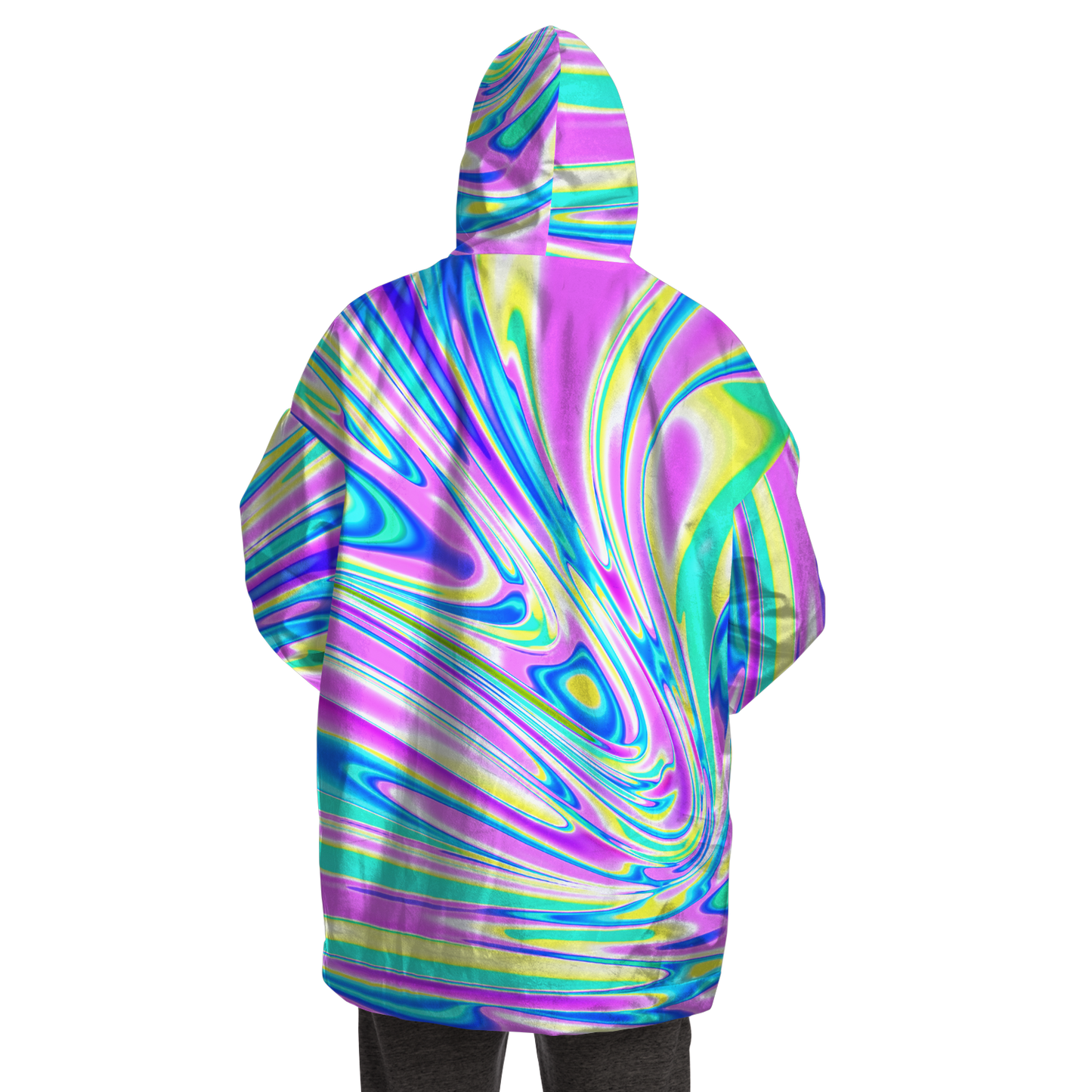 BRAIN BLENDER \\ wearable fuzzy blanket
