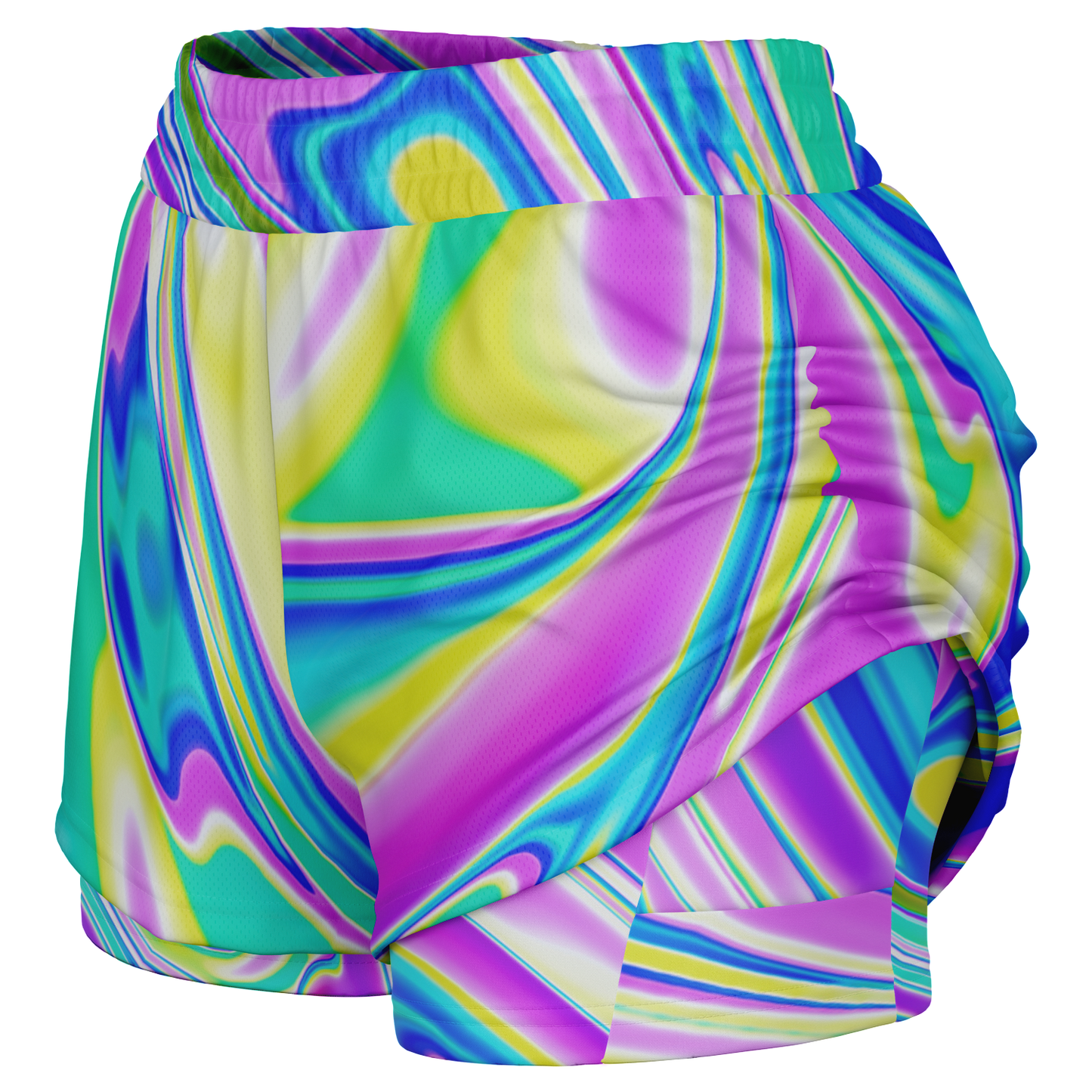 BRAIN BLENDER \\ women's 2-in-1 tactical short