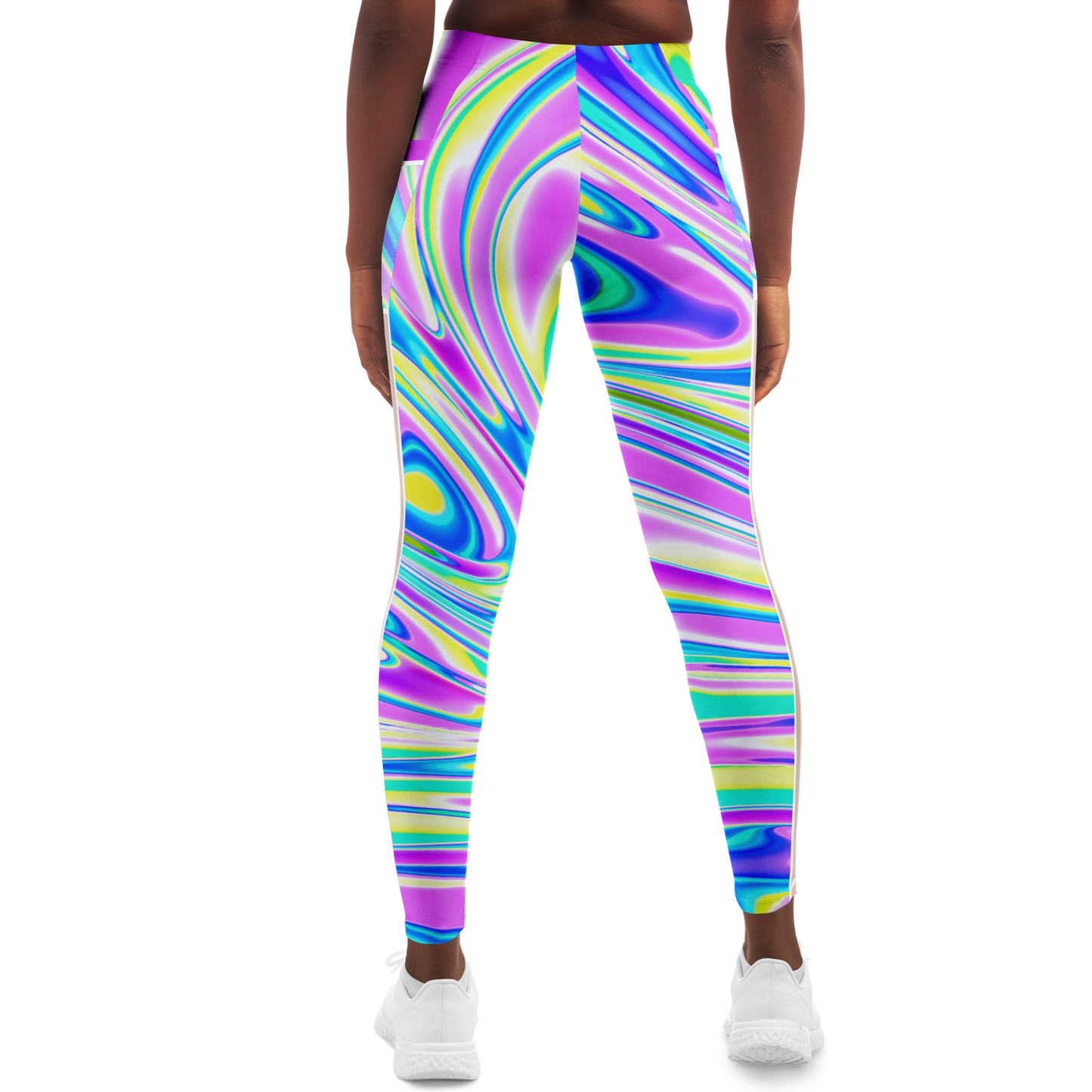 BRAIN BLENDER \\ mesh pocket leggings