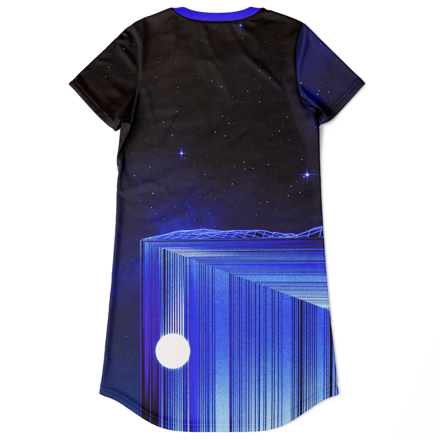 GLITCH MOUNTAIN \\ t-shirt dress