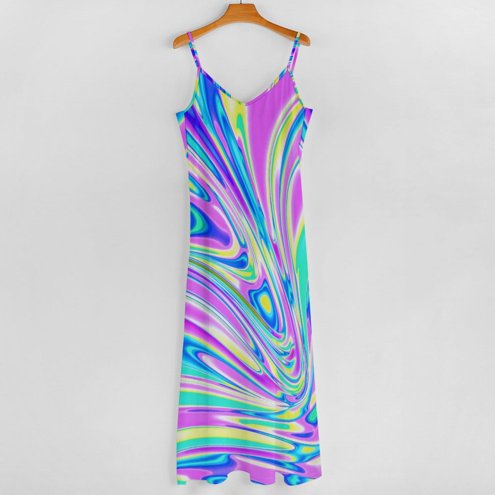 BRAIN BLENDER \\ easy breezy ankle-length dress