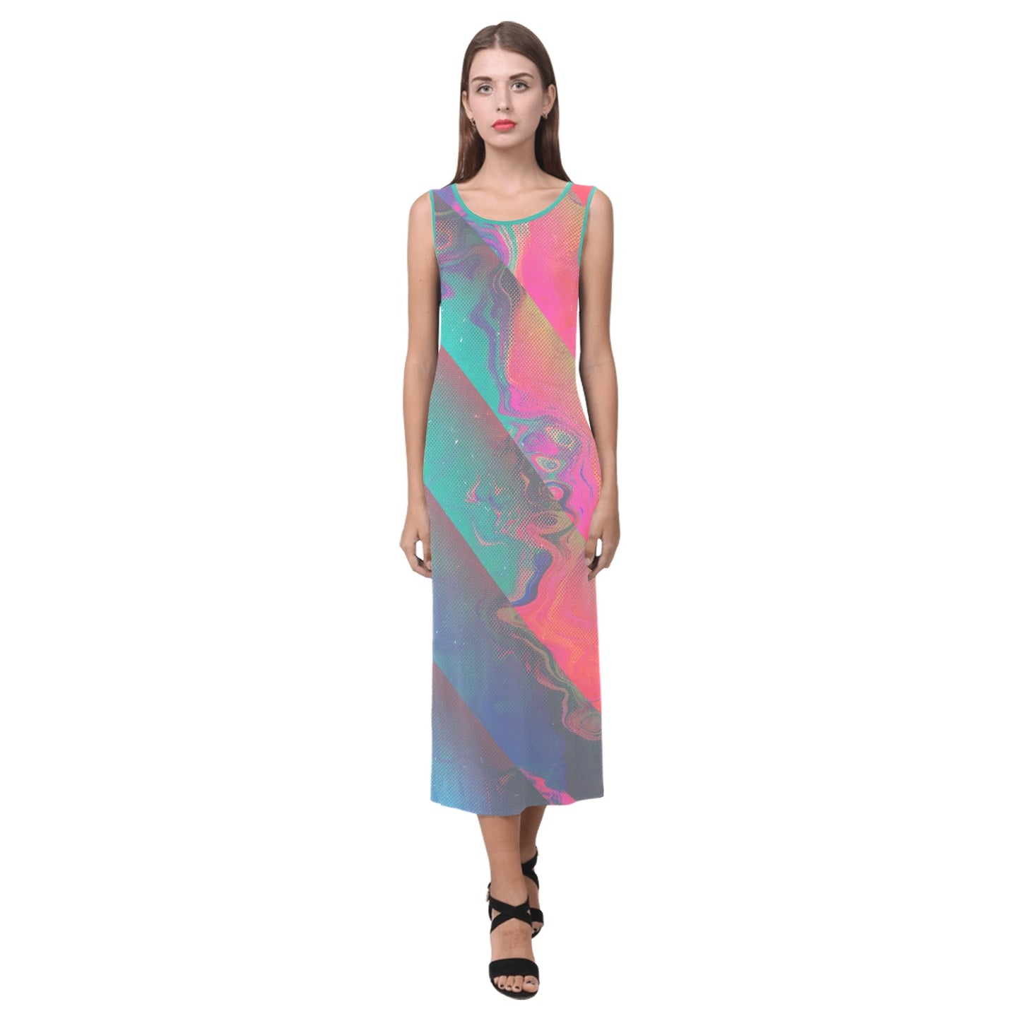 ELECTROPANIC \\ sleeveless long dress