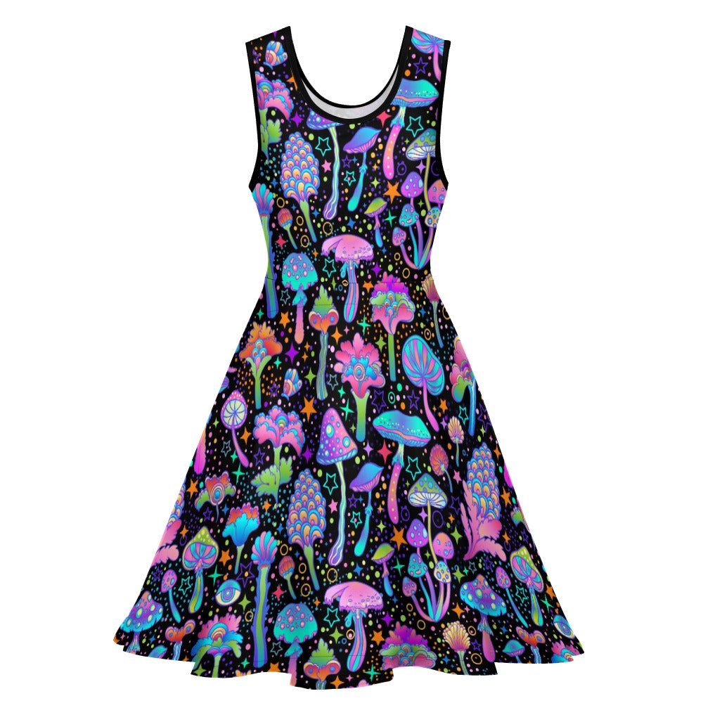 FUNGI FIESTA \\ skater dress