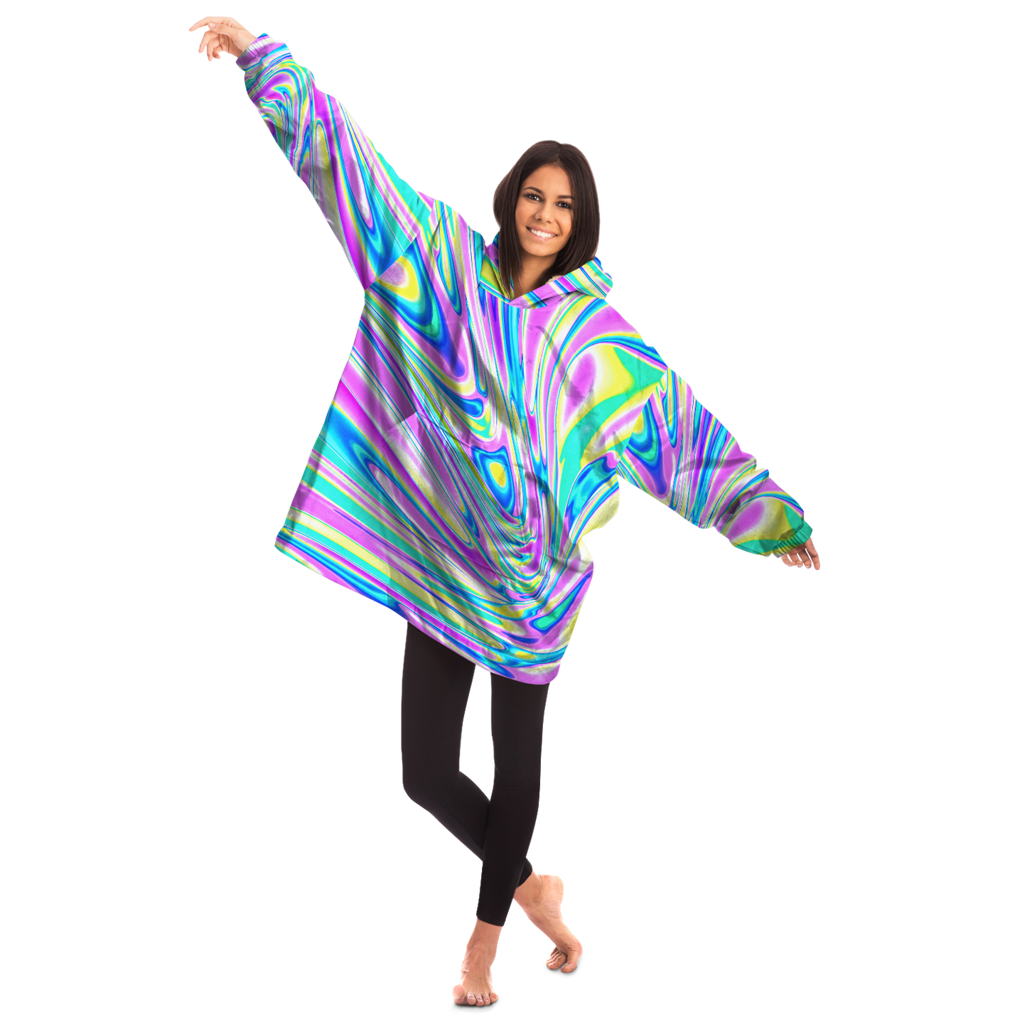 BRAIN BLENDER \\ wearable fuzzy blanket