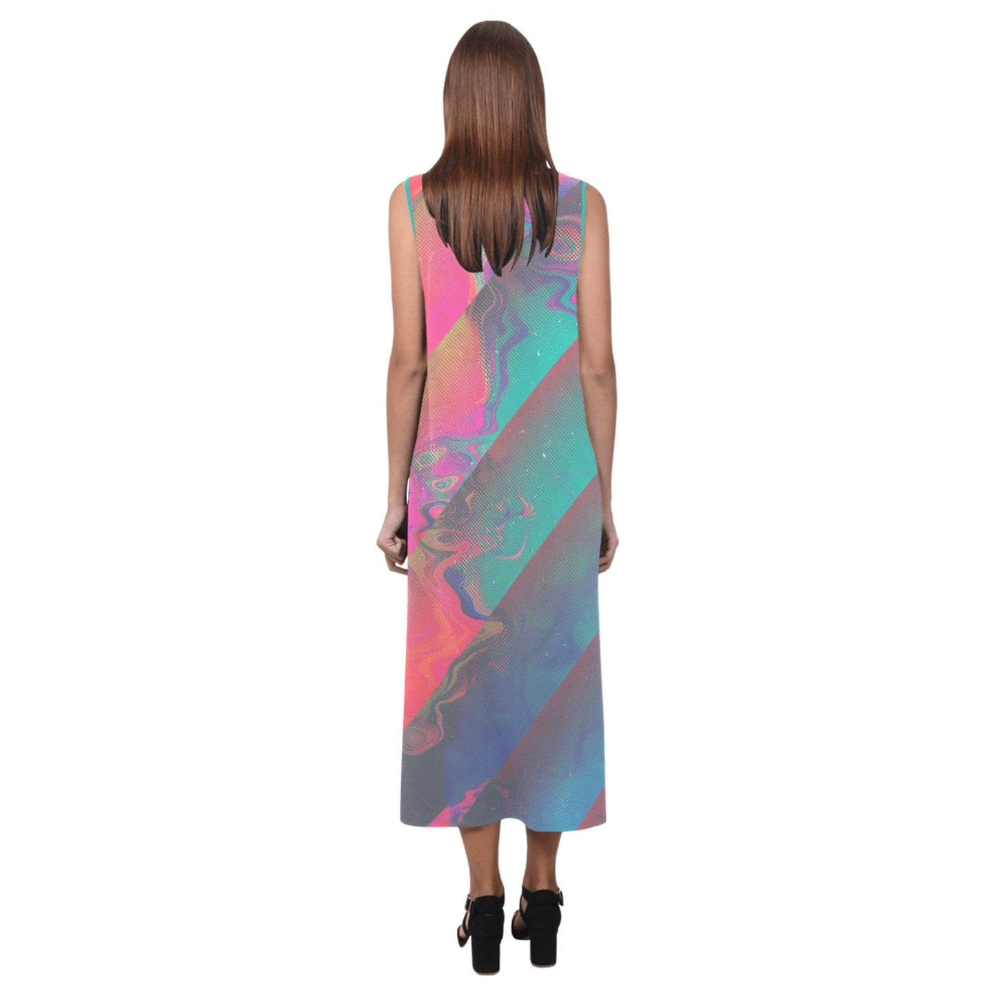 ELECTROPANIC \\ sleeveless long dress