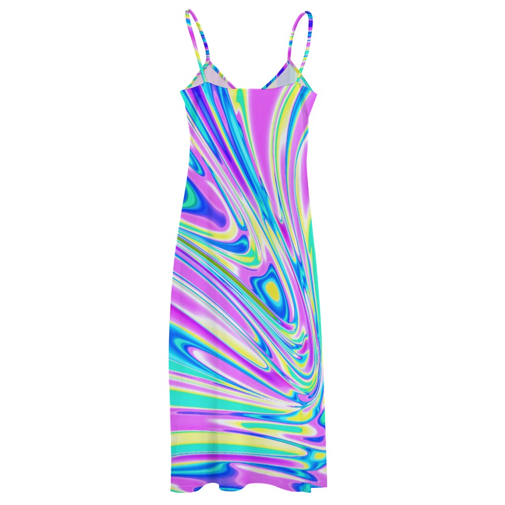 BRAIN BLENDER \\ easy breezy ankle-length dress