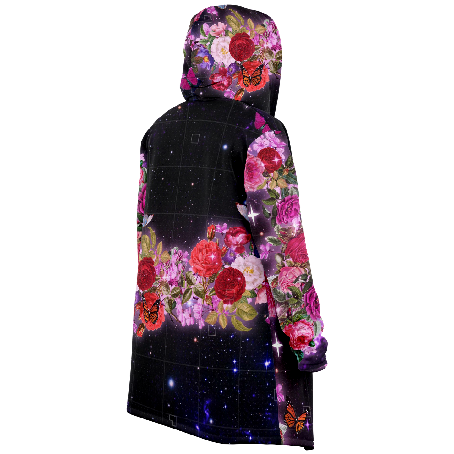 QUANTUM BOTANY \\ premium sherpa-lined rave cloak