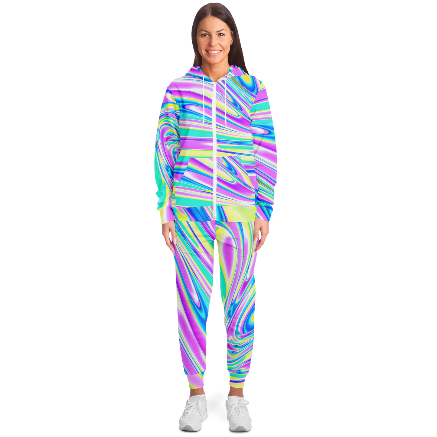 BRAIN BLENDER \\ unisex zip hoodie & jogger set
