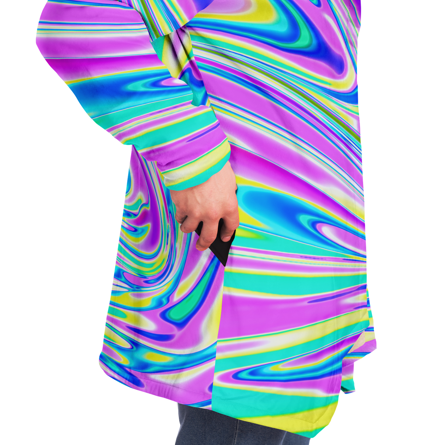 BRAIN BLENDER \\ premium sherpa-lined cloak