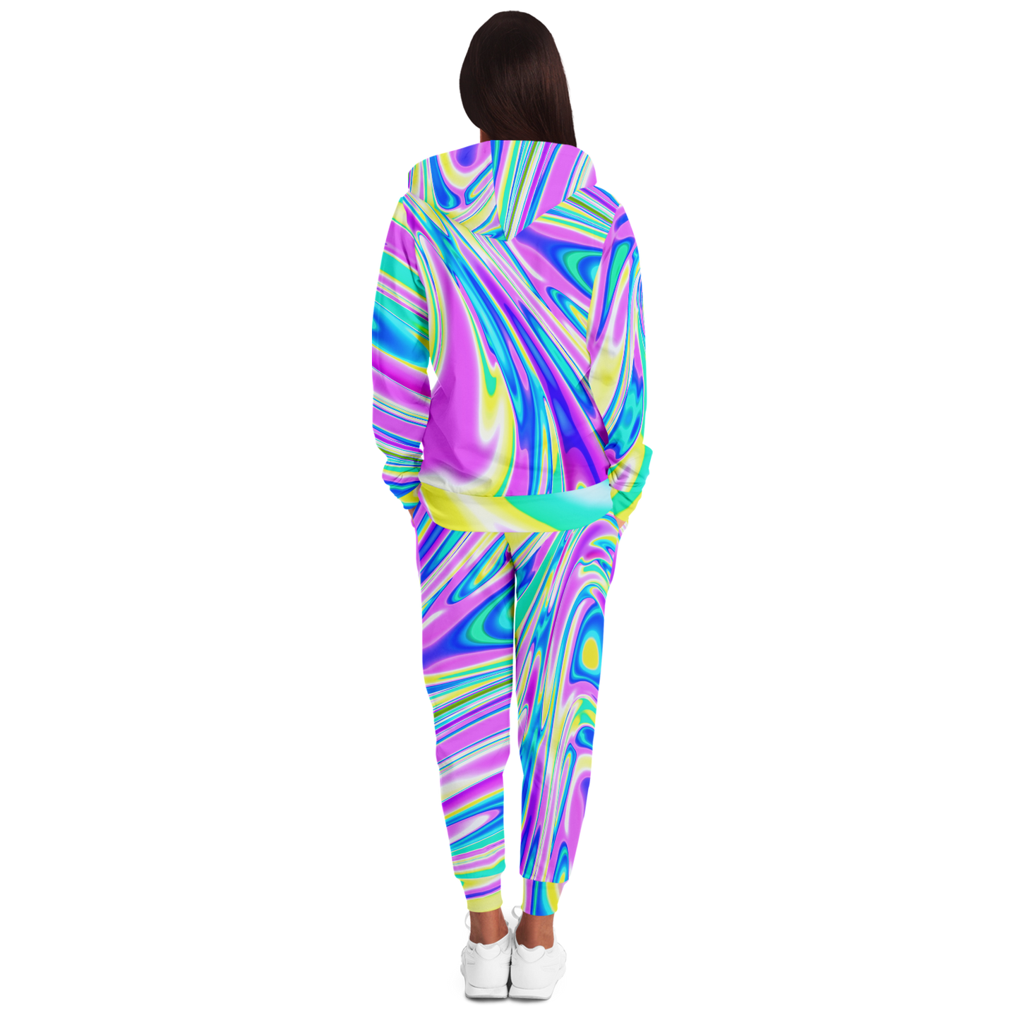 BRAIN BLENDER \\ unisex zip hoodie & jogger set