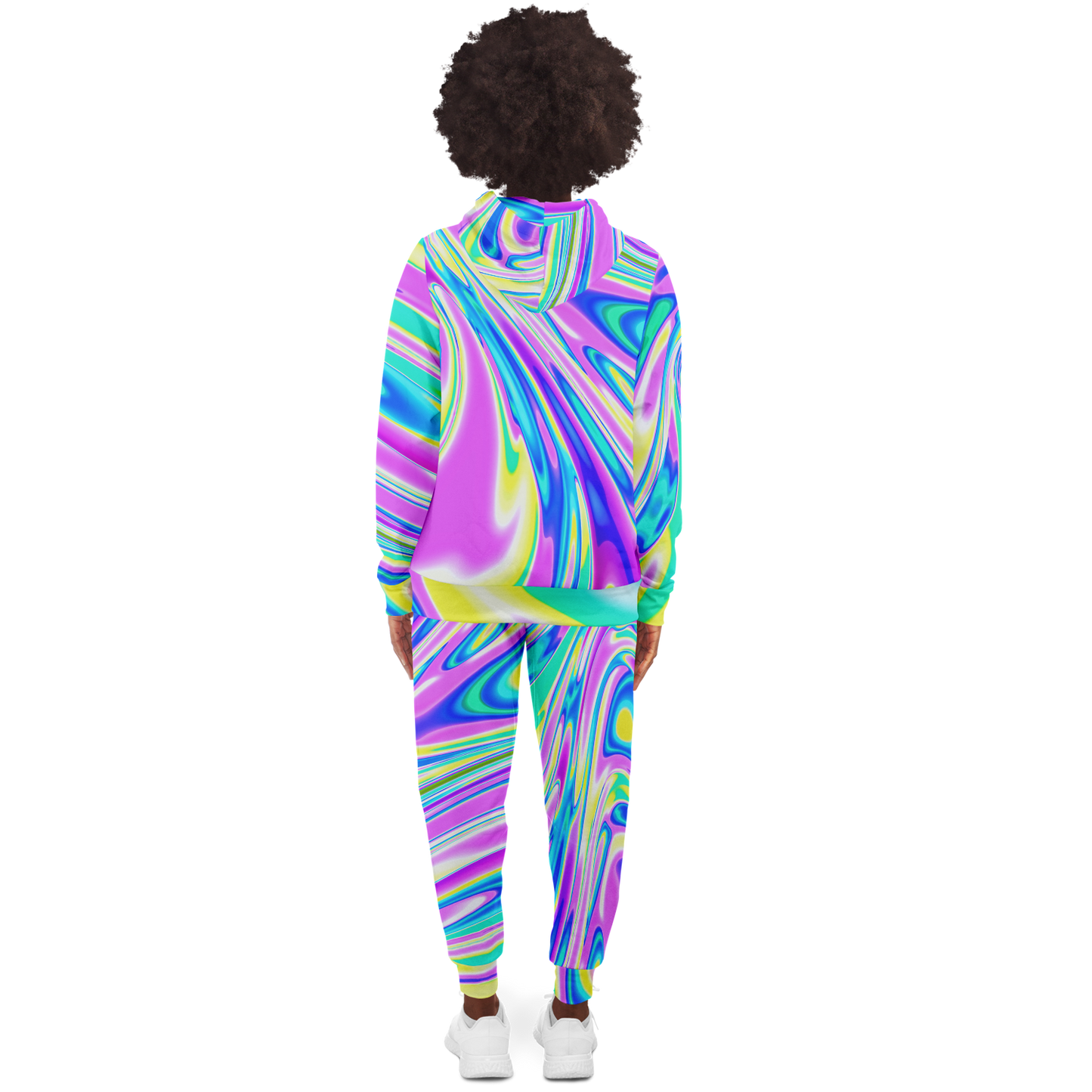 BRAIN BLENDER \\ unisex zip hoodie & jogger set