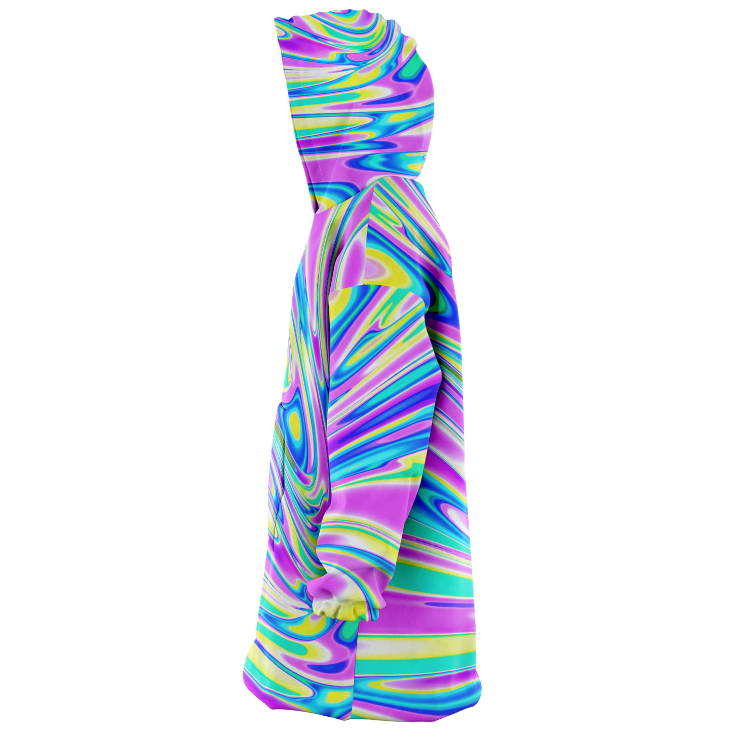 BRAIN BLENDER \\ wearable fuzzy blanket