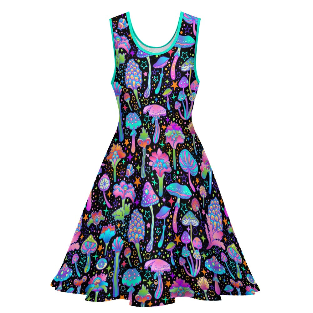 FUNGI FIESTA \\ skater dress