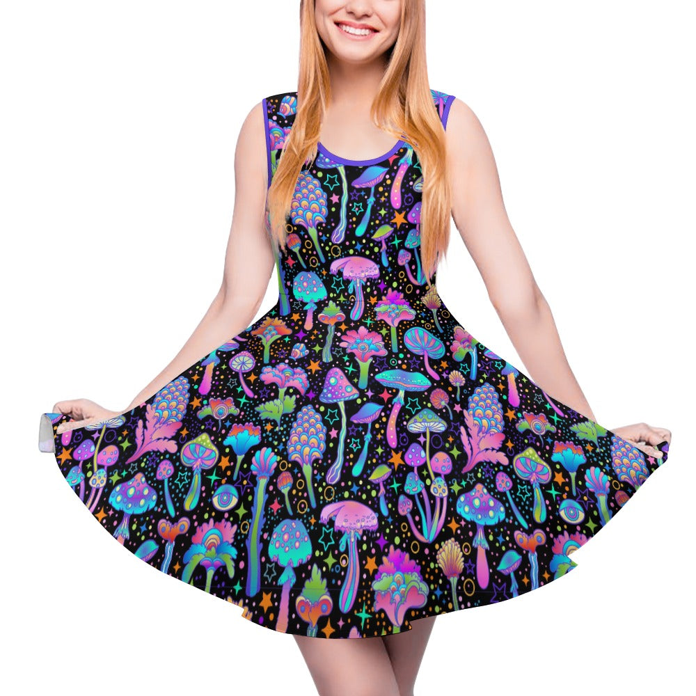 FUNGI FIESTA \\ skater dress