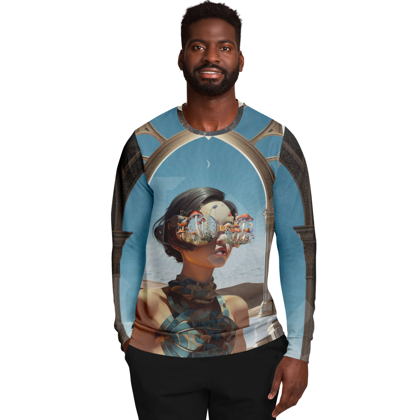 EYE OF THE BEHOLDER \\ athletic sweatshirt