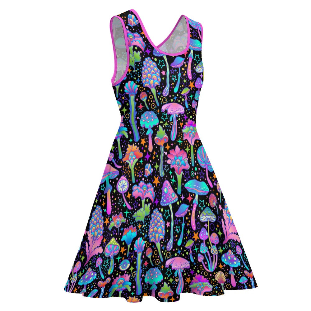 FUNGI FIESTA \\ skater dress