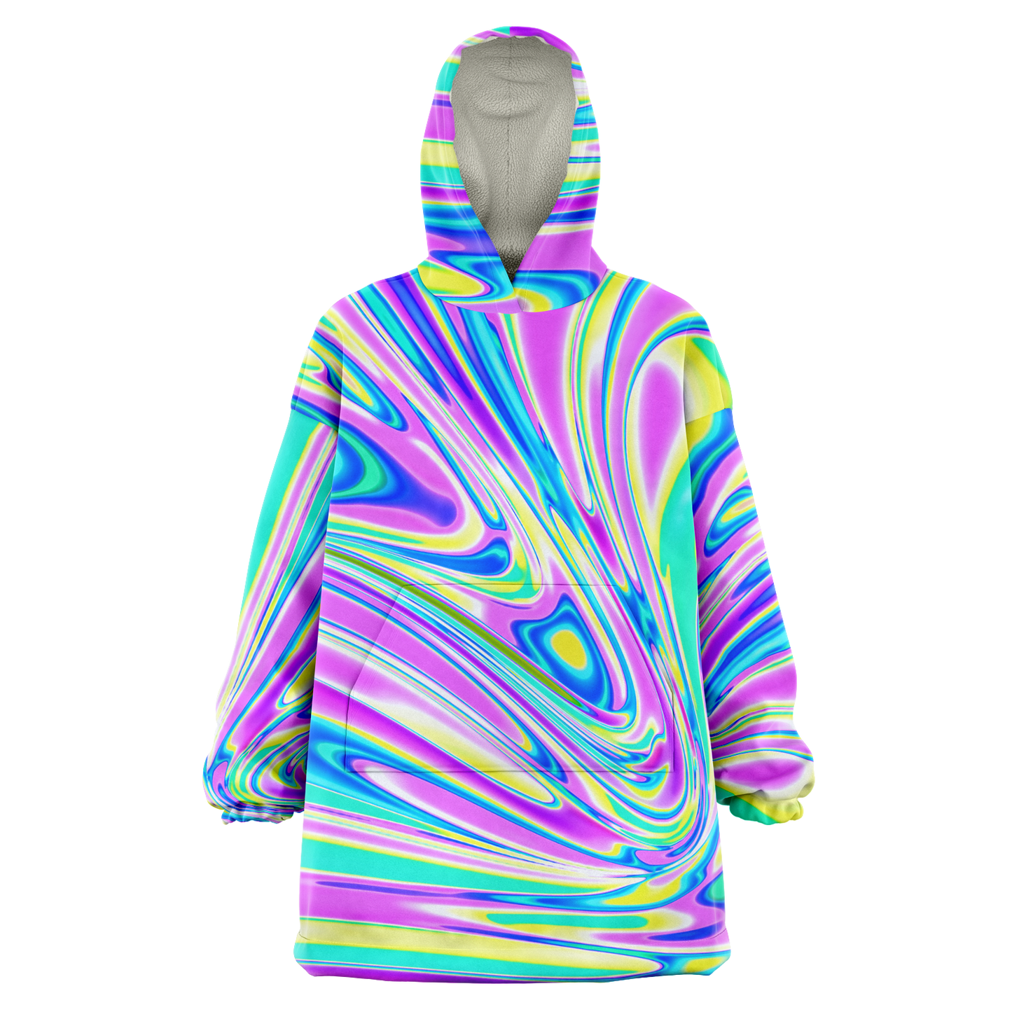 BRAIN BLENDER \\ wearable fuzzy blanket