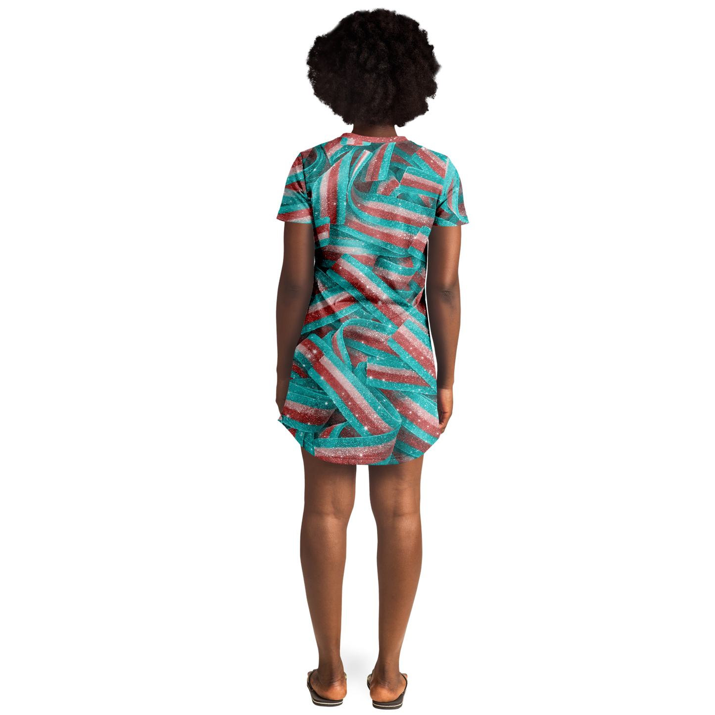 CANDY FLIP \\ t-shirt dress