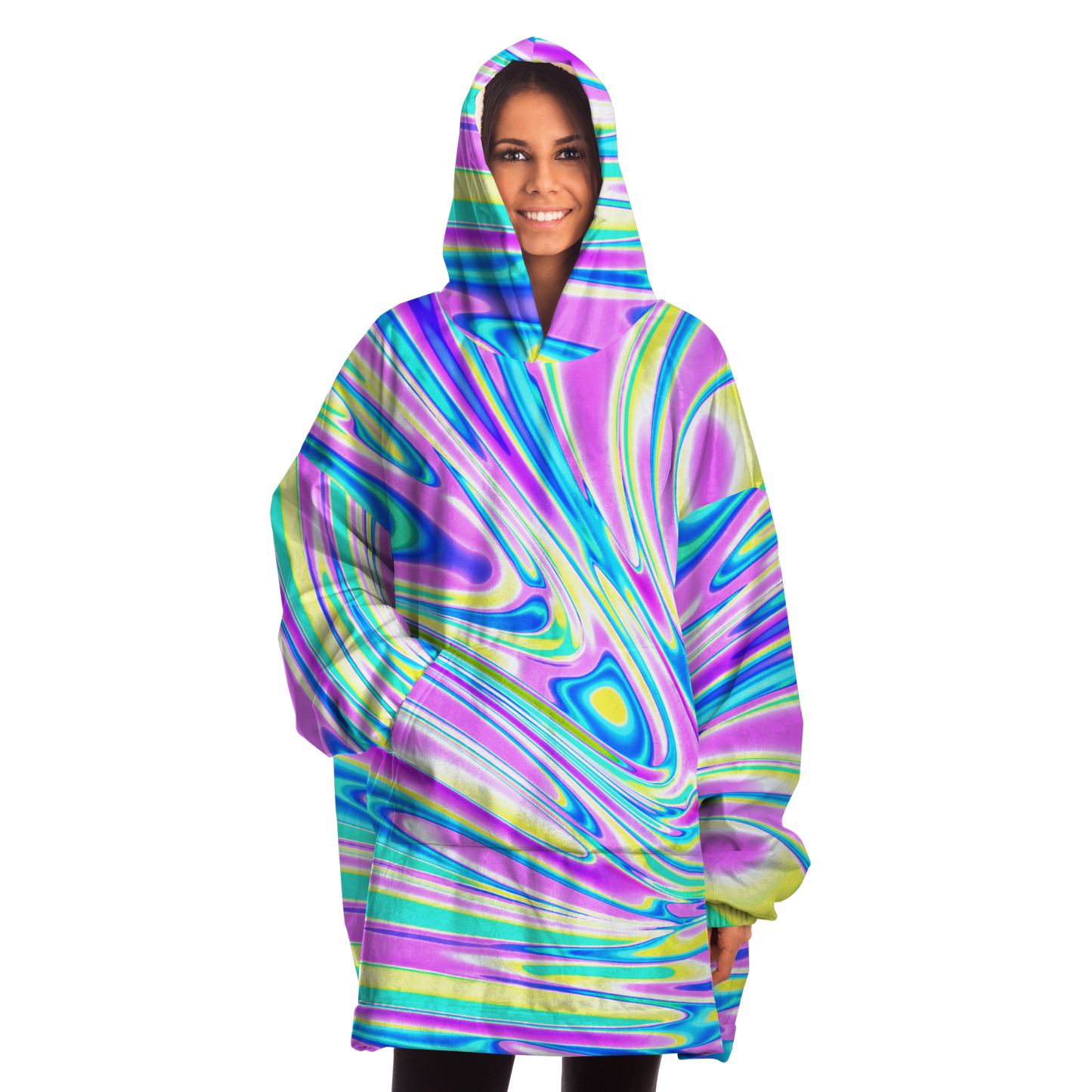 BRAIN BLENDER \\ wearable fuzzy blanket