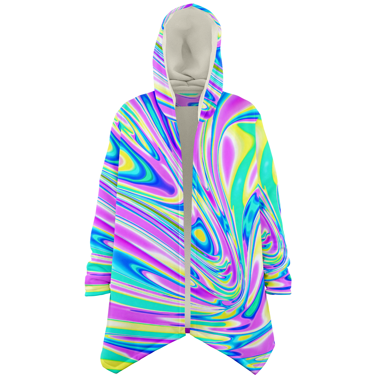 BRAIN BLENDER \\ premium sherpa-lined cloak