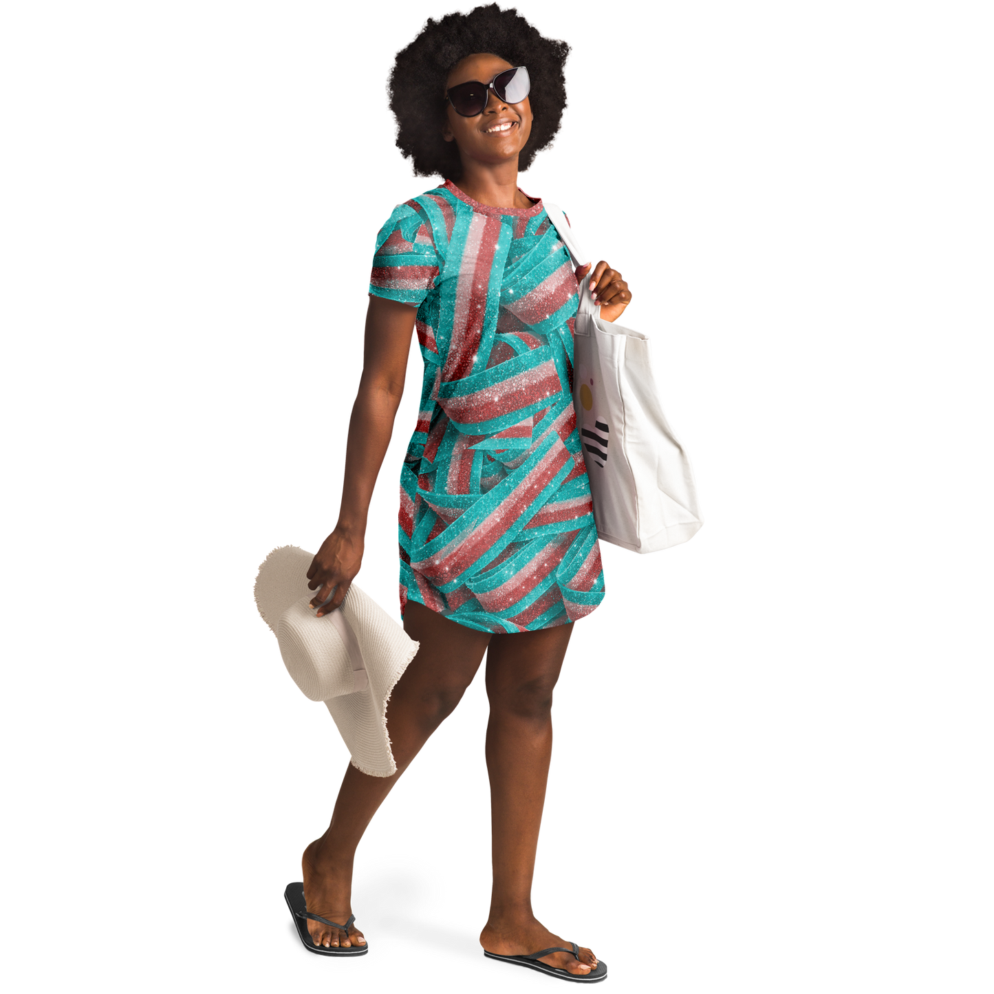 CANDY FLIP \\ t-shirt dress
