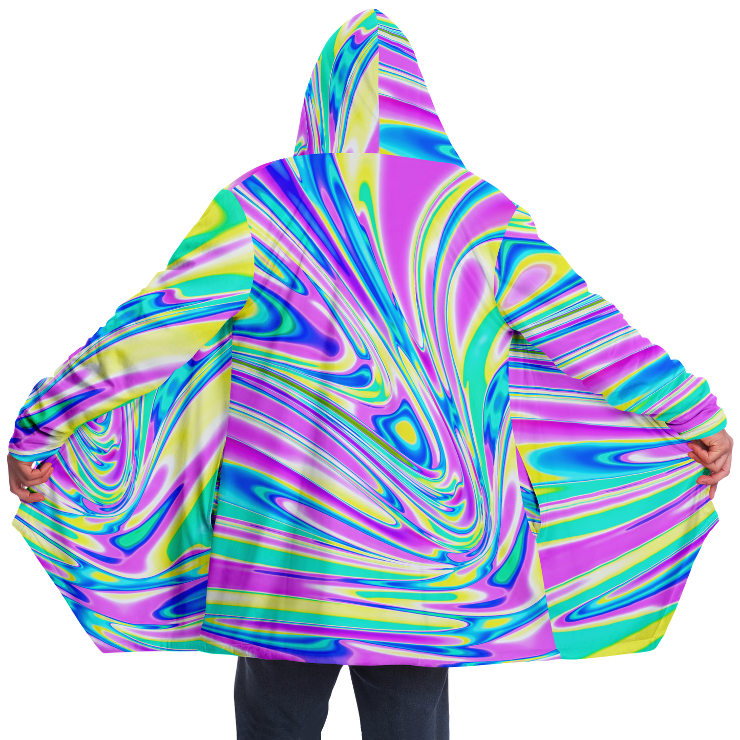 BRAIN BLENDER \\ premium sherpa-lined cloak