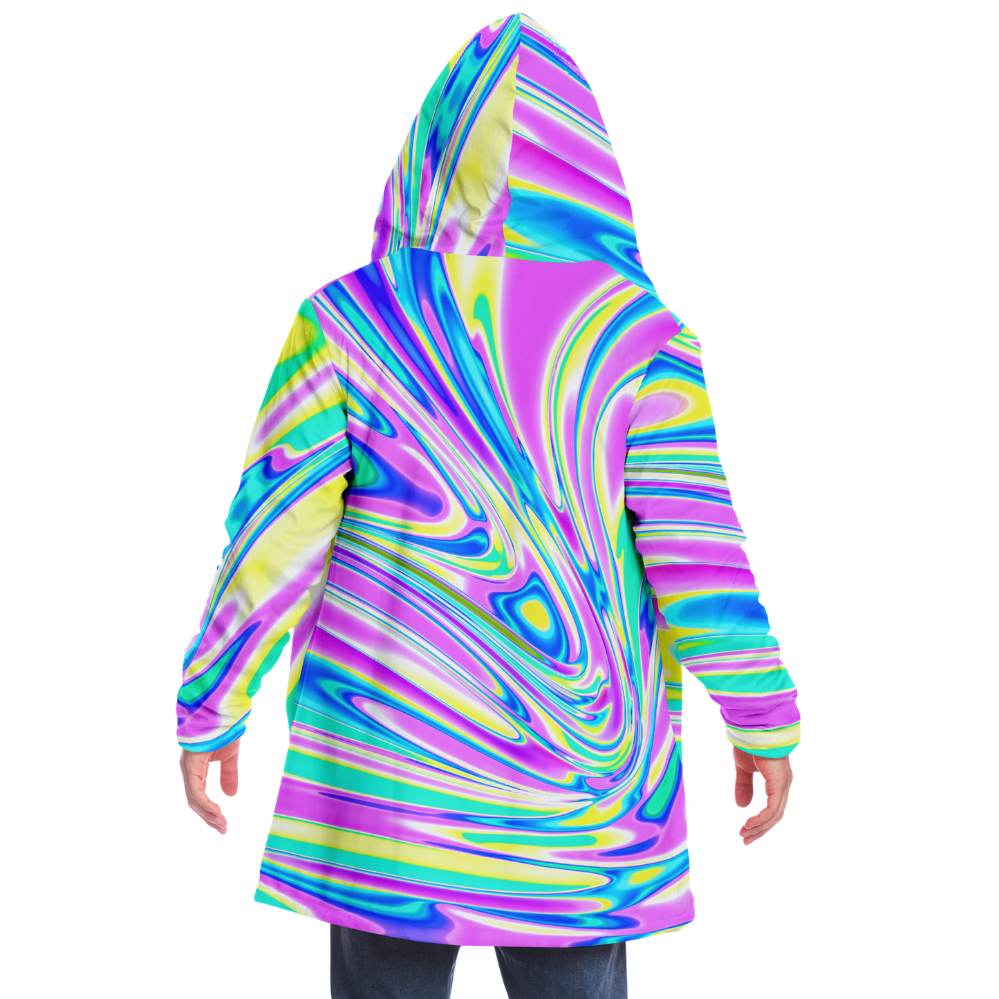 BRAIN BLENDER \\ premium sherpa-lined cloak