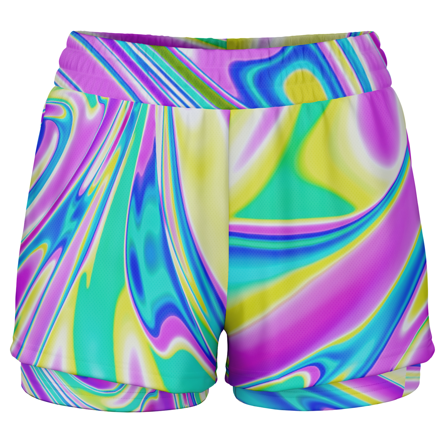 BRAIN BLENDER \\ women's 2-in-1 tactical short