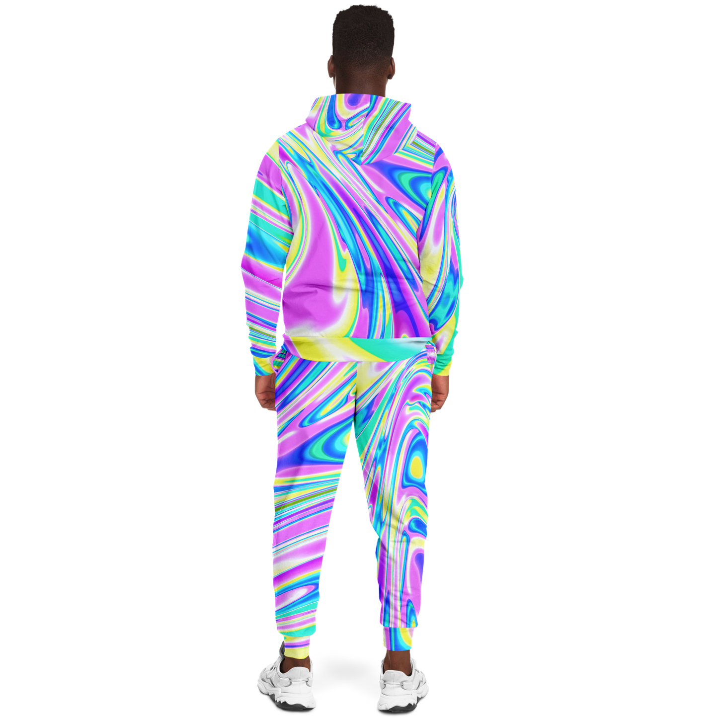 BRAIN BLENDER \\ unisex zip hoodie & jogger set