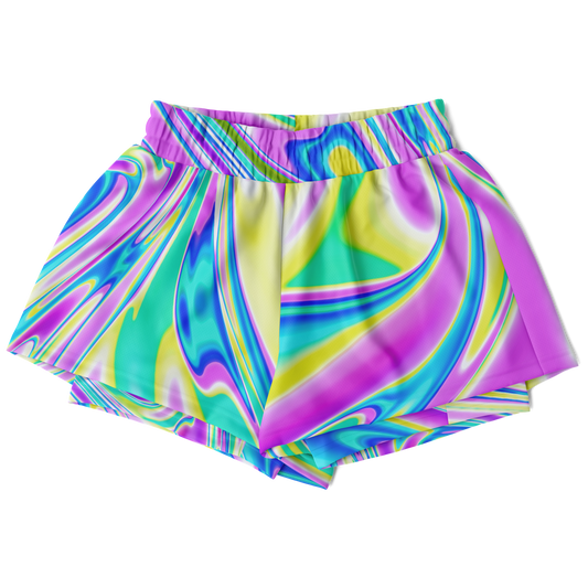 BRAIN BLENDER \\ women's 2-in-1 tactical short